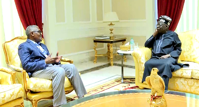 Middle East War: Dangote Meets Tinubu, Urges De-escalation Amid Global Oil Market Volatility