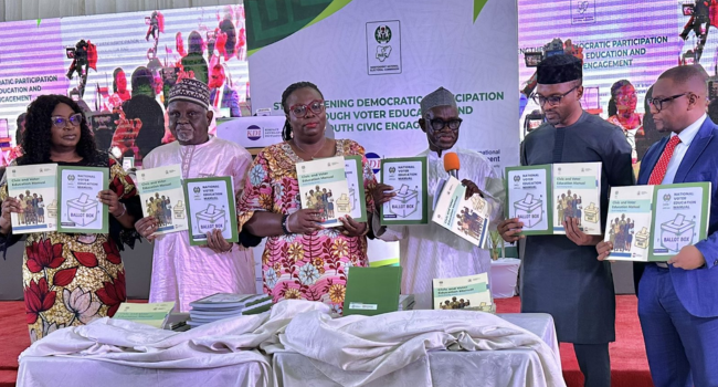 2027: INEC Launches New Voter Education Manuals To Combat Apathy