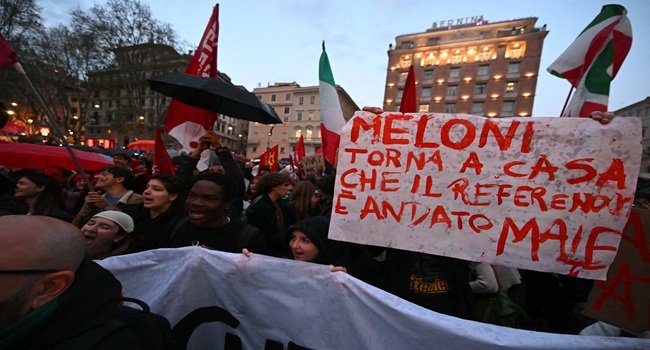 Italian Voters Reject Meloni’s Reforms In Referendum Blow