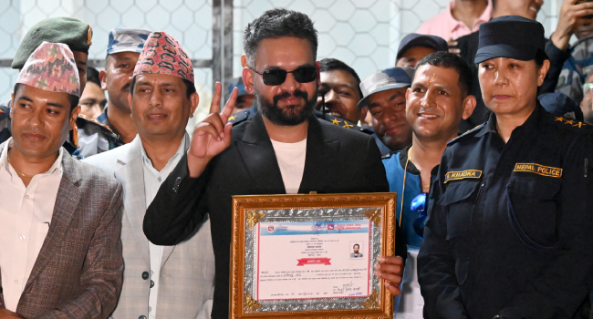 Rapper-Turned-Politician Shah Unseats Former Nepal PM In Own Constituency