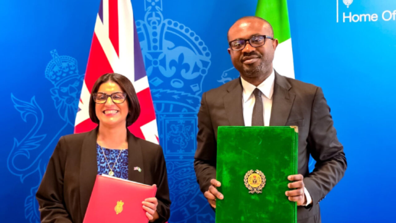 UK and Nigeria unveil three-year plan to combat immigration crime