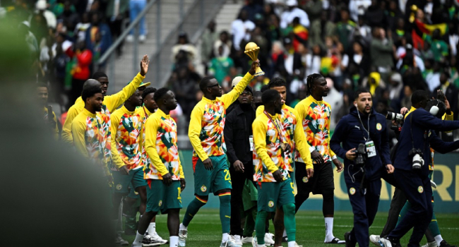 Senegal Parade AFCON Trophy At Stade De France, Despite Being Stripped Of Title