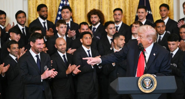 Trump Honours Messi, MLS Cup Champion Inter Miami