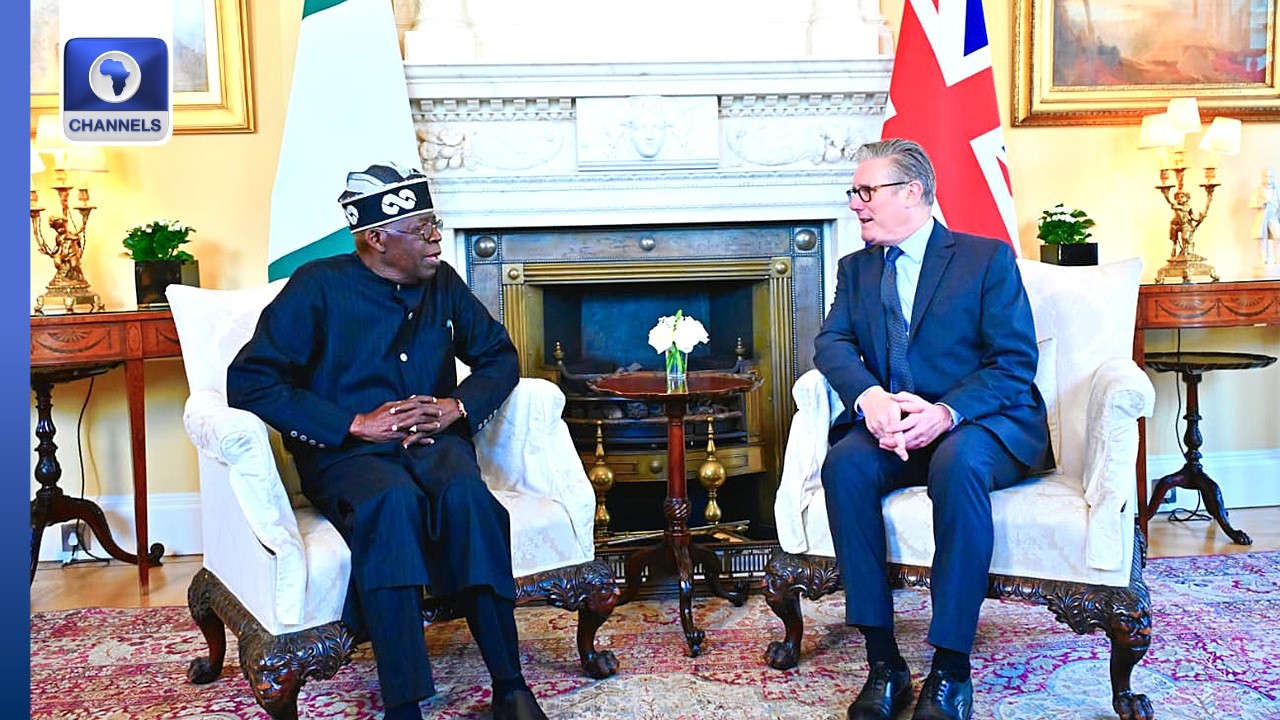 Tinubu Meets UK PM Keir Starmer, Urges Stronger Nigeria-UK Collaboration