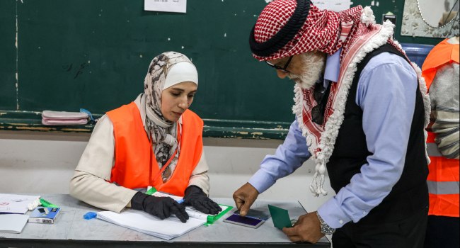 Palestinians Vote In First Elections Since Gaza War