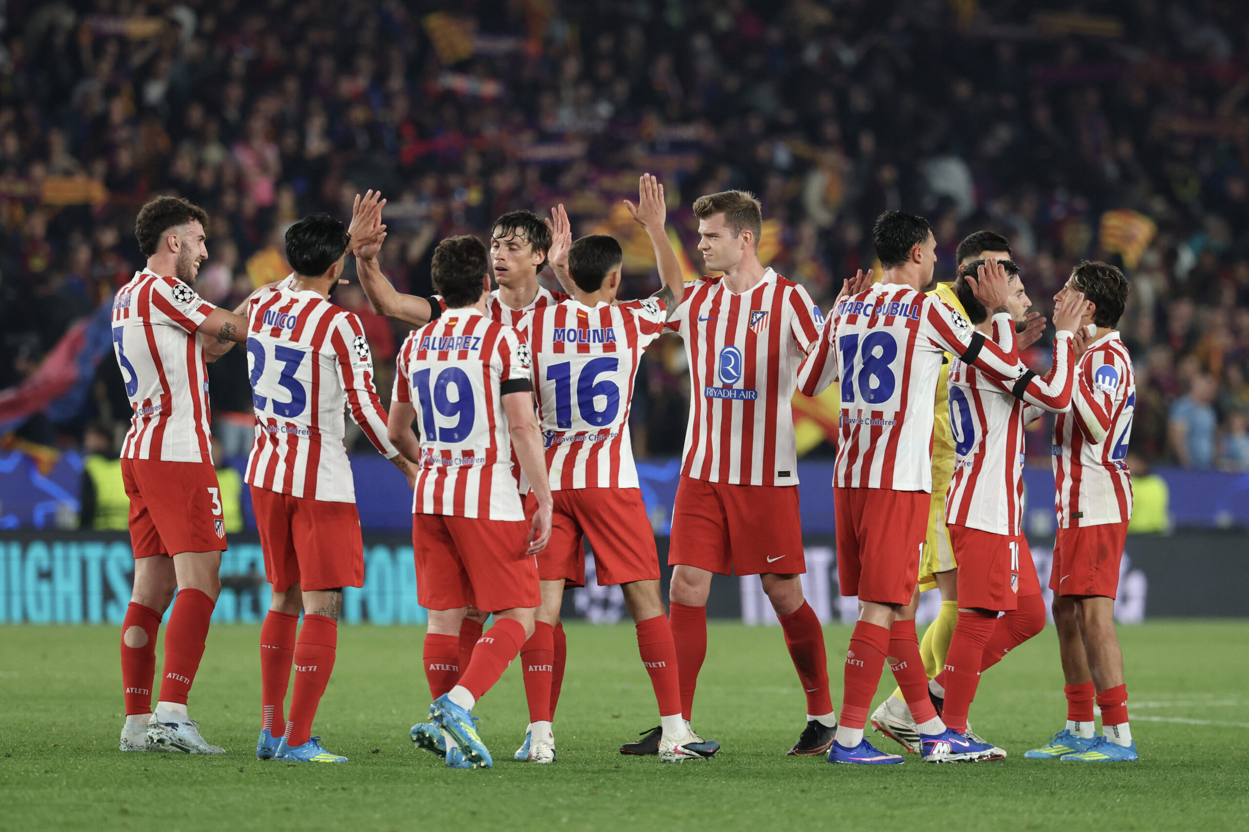 Atletico Punish 10-Man Barcelona, Take Control Of Champions League Tie