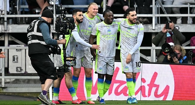 Man City Move Top Of Premier League Ahead Of Arsenal