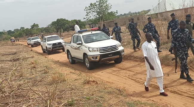 Burned homes and devastation in Nasarawa State Nigeria after Fulani militia attack on Christian communities April 2026