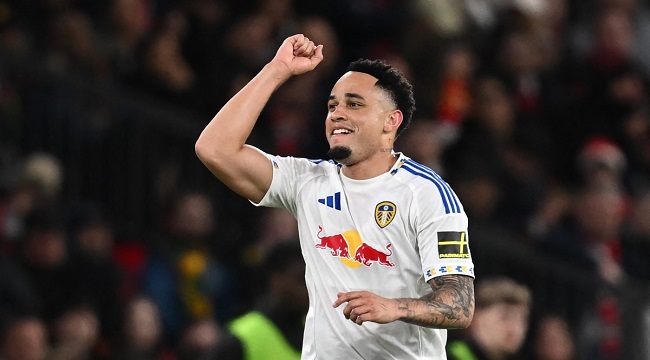 Okafor’s Brace Ends Leeds’ 45-Year Wait For Win At Man Utd