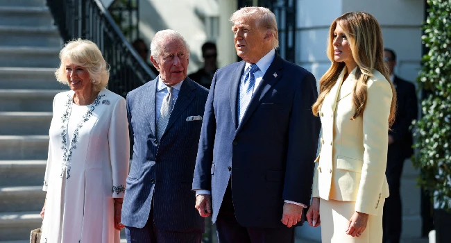 King Charles Meets Trump In Bid To Salvage Ties