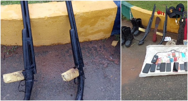 Police Raid Criminal Hideout In Akwa Ibom, Recover Firearms