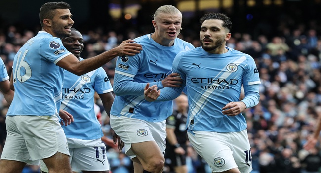 Man City Edge Arsenal 2-1 In Premier League Thriller, Close Gap On Gunners