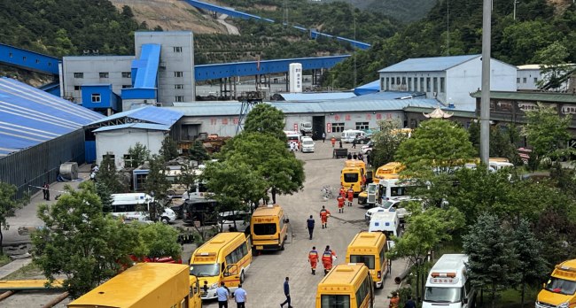 China Coal Mine Blast Kills At Least 90, More Missing