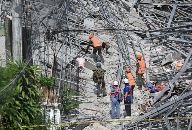 Philippines Ends Rescue Operation For 12 Missing In Building Collapse