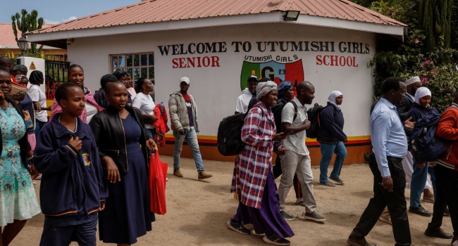 Multiple casualties reported in fire at school in Kenya
