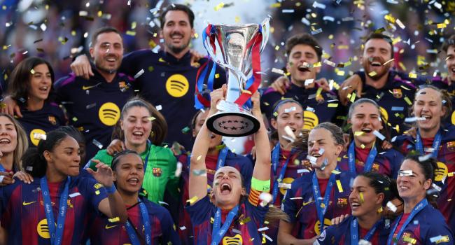 Barcelona Thrash Lyon 4-0 To Win Women’s Champions League