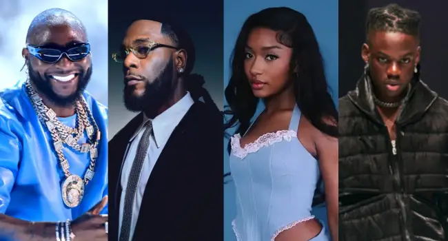 Davido, Burna Boy, Ayra Starr, Rema, Feature On Official FIFA World Cup 2026 Album