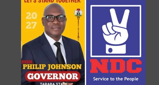 Taraba NDC Gov Aspirant Philip Johnson Quits Party, Alleges Rigged Primaries