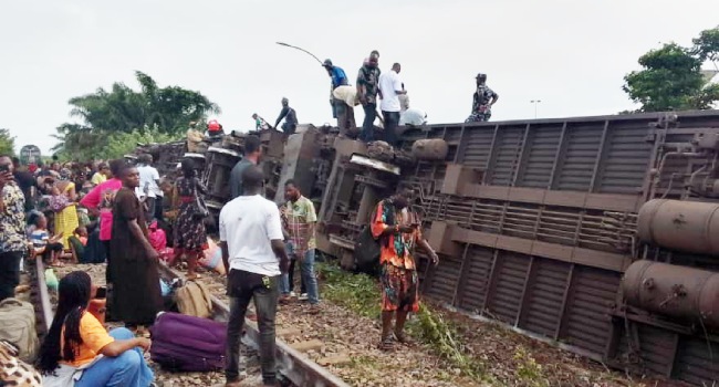 [JUST IN] Warri–Itakpe Train Derails, Passengers Feared Dead