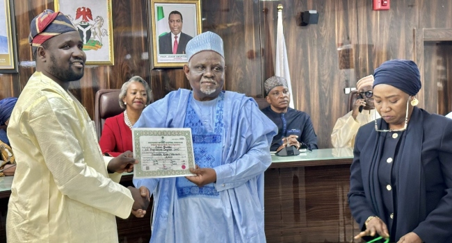 INEC Awards Certificates of Return to Winners of Recent By-Elections