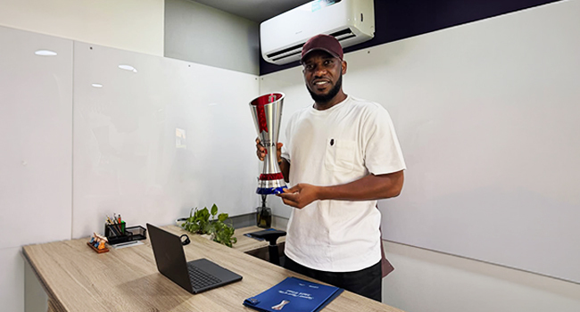 Jay Jay Okocha Receives Retro 1998 World Cup Player Of Match Award