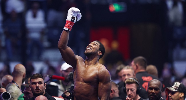Anthony Joshua Overcomes Two Knockdowns To Stop Prenga 3 MyCelestialApp AJ MyCelestialApp